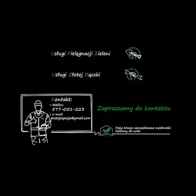 Złota rączka | Pielęgnacja zieleni | Mycie ciśnieniowe | "Posesje z pasją"